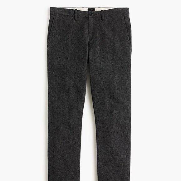 J. Crew 484 Slim-Fit Brushed Twill Pants in Dark Gray, 29x32 - Picture 5 of 5